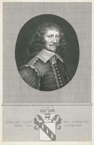Portrait of Adriaan Clant tot Stedum