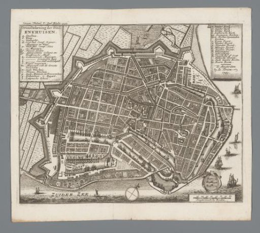 Plan of Enkhuizen