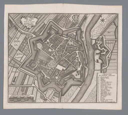 Plan of Tholen in Zeeland