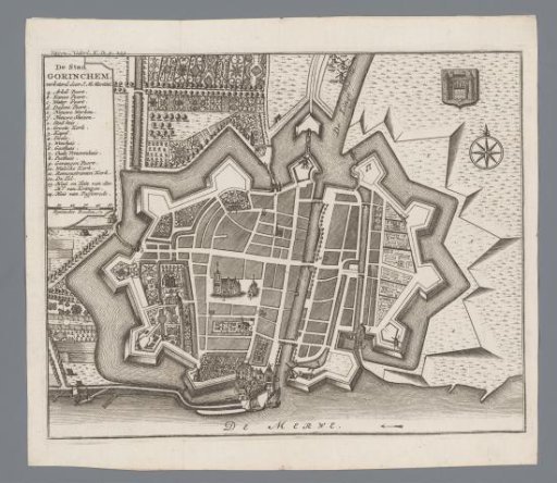 Plan of Gorinchem