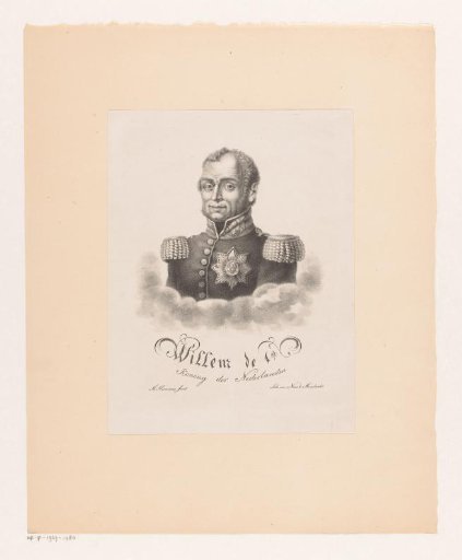 Portrait of King William I