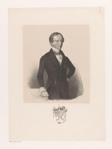 Portrait of an unknown man, possibly J. Bichon