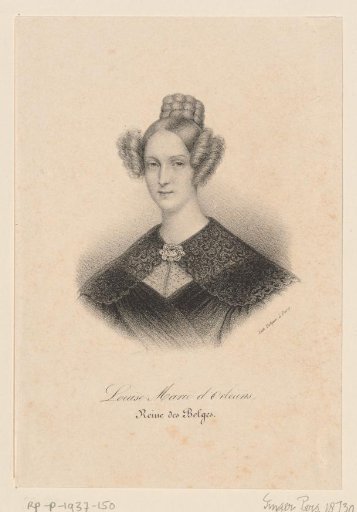 Portrait of Louise Marie of Orléans
