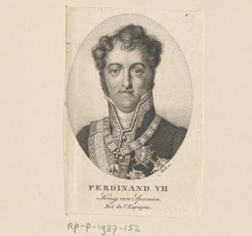 Portrait of Ferdinand VII of Spain