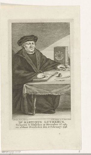 Portrait of Martin Luther