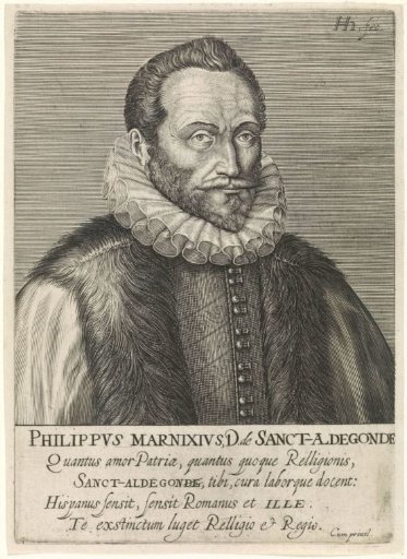 Portrait of Philip of Marnix, Lord of Saint-Aldegonde