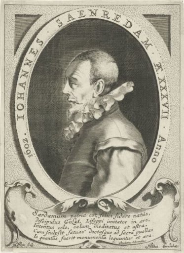 Portrait of Jan Saenredam