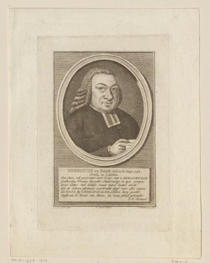 Portrait of Herbertus de Haas