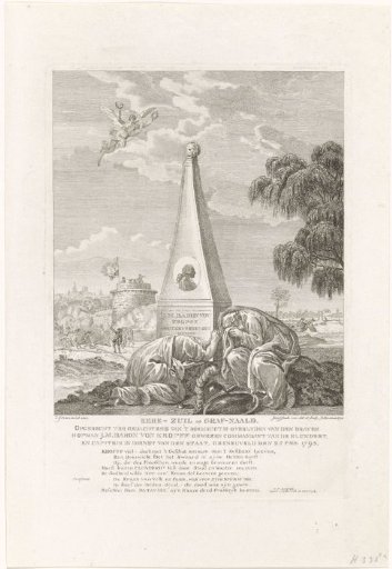 Tomb monument for Joachim Maurits baron van Kropff