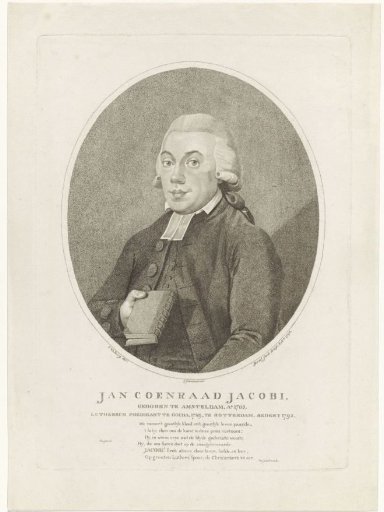 Portrait of Jan Coenraad Jacobi