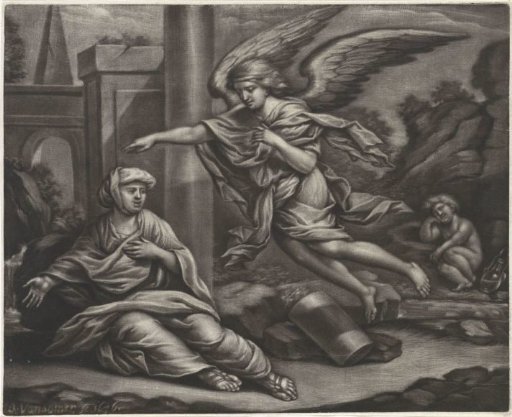 Hagar and Ishmael in the wilderness
