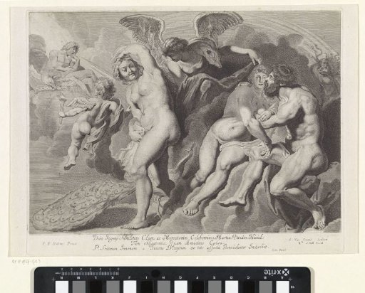 Ixion deceived by Juno and Jupiter