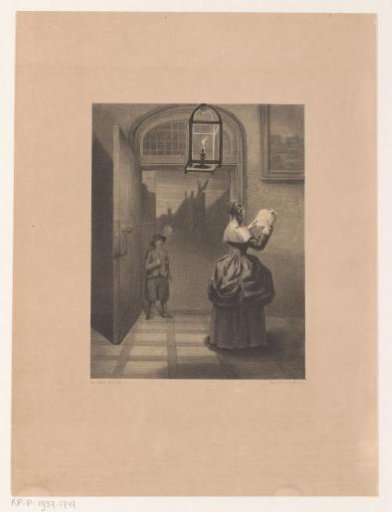 Woman Reading a Letter