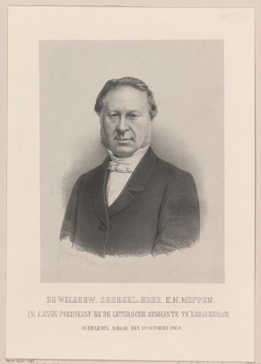 Portrait of Charles Nicholas Meppen