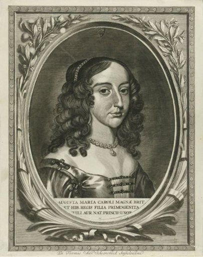 Portrait of Maria Henrietta Stuart