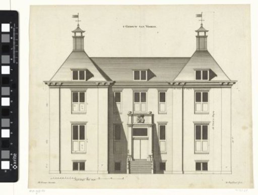 Front View of the Country House De Nes at Vreeland