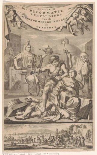 French Reformed Church attacked by a man with a scourge