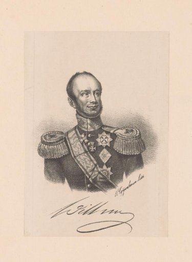 Portrait of King William II