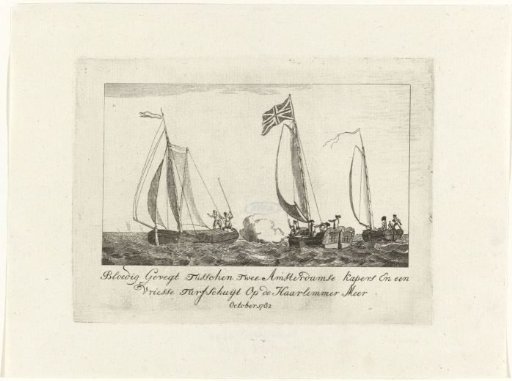Attack by Amsterdam ruffians on a Frisian peat ship, 1782