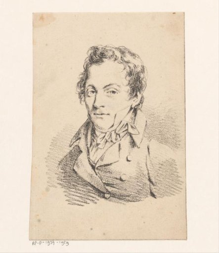 Male portrait, possibly a self-portrait