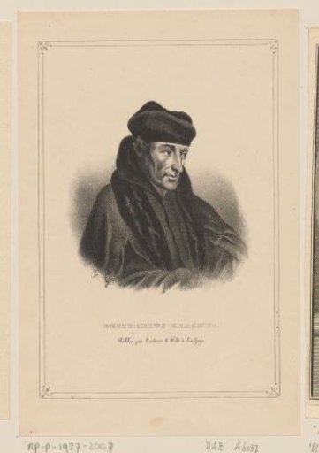 Portrait of Desiderius Erasmus