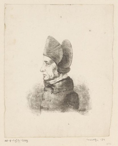 Portrait of a man with a sword