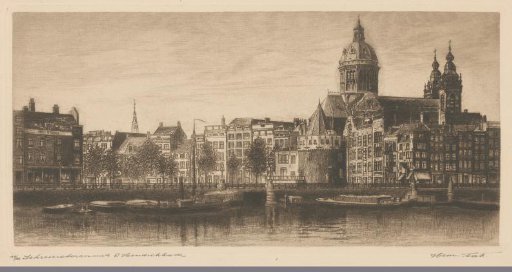 Schreierstoren with P. Hendrikkade