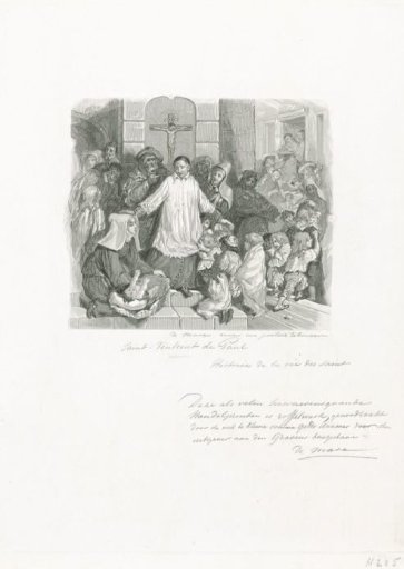 Vincent de Paul among the Poor