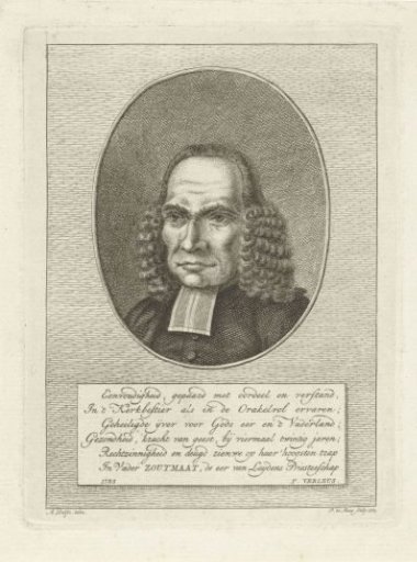 Portrait of Gualtherus Zoutmaat