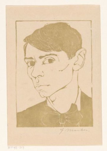 Self-portrait with a bow tie