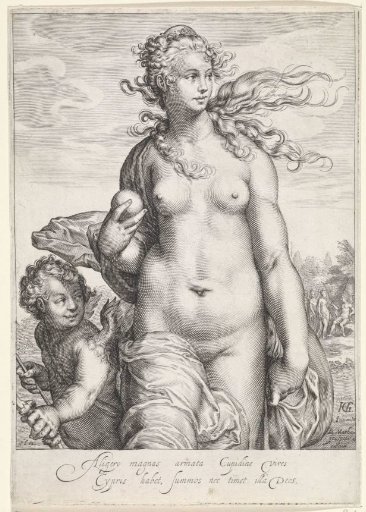 Venus with the Golden Apple of Paris