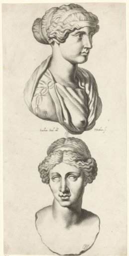 Two Portrait Busts of Roman Women