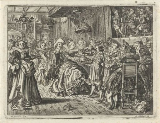 Interior with a Wedding Banquet