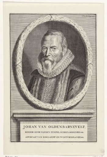 Portrait of Johan van Oldenbarnevelt