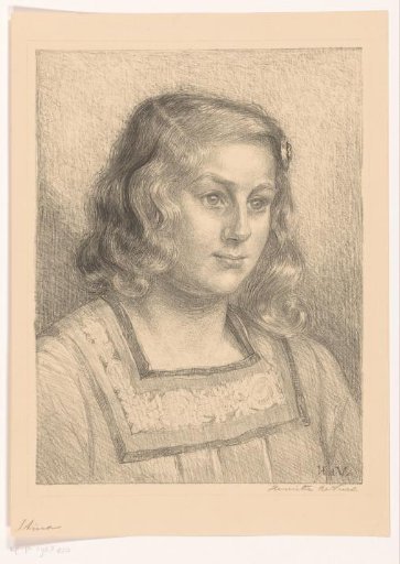 Portrait of an unknown woman named Stina