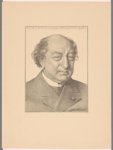 Portrait of W.B.G. Molkenboer