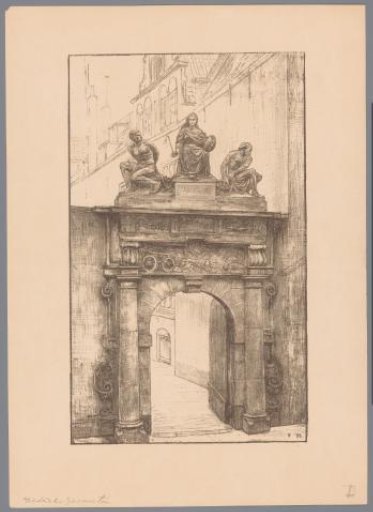 Rasphuis gate in Amsterdam