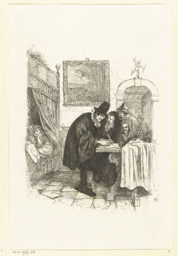 Doctor Making a House Call to a Sick Woman