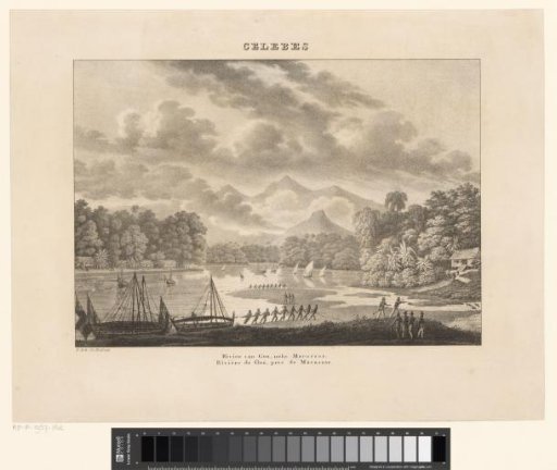 View of the River of Goa near Makassar