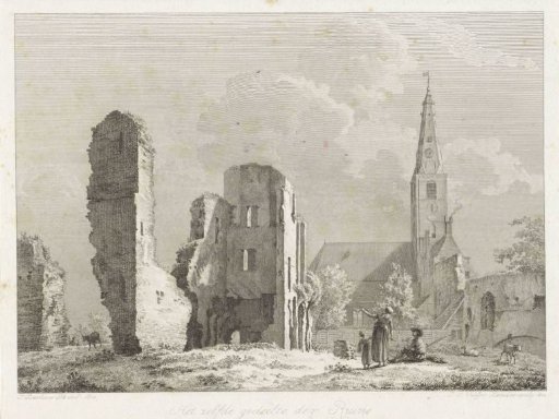 Ruin of the Abbey at Rijnsburg