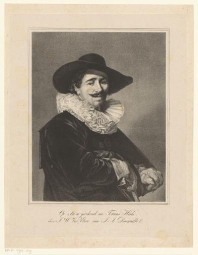 Self-Portrait by Frans Hals