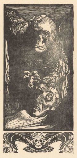 Death with a severed head