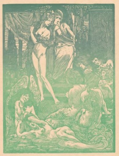 Nine Fantastic Female Figures