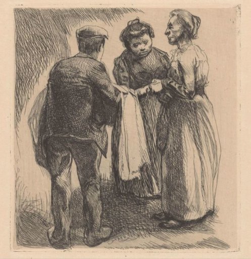 Group of Two Women and a Man