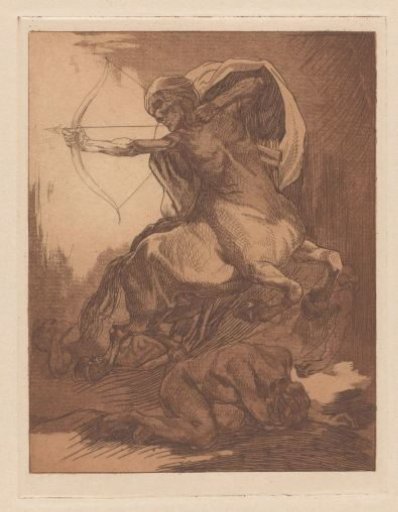 Death as a Centaur with Arrow and Bow