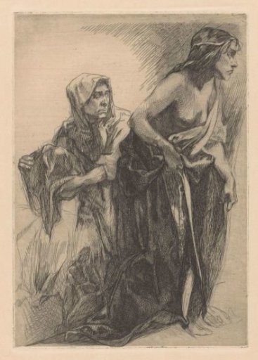 Judith and Maid with the Head of Holofernes