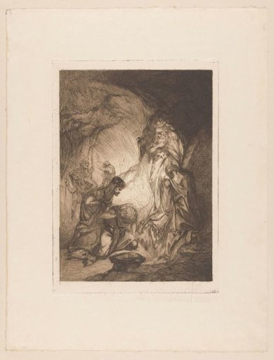 Men and Women in a Cave