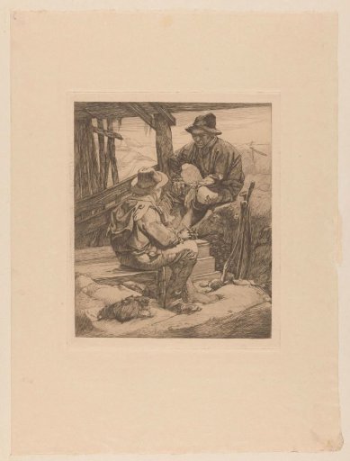 Two Resting Labourers