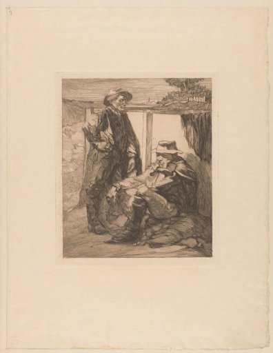 Two Resting Labourers