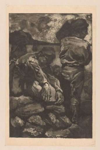 Labourers Carrying Stones
